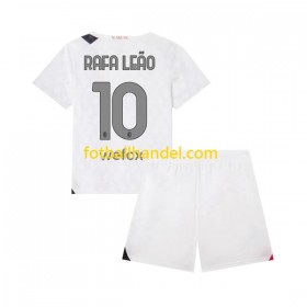 Barn Fotballdrakter AC Milan Rafael Leao 10 Borte 2023-24 Kortermet